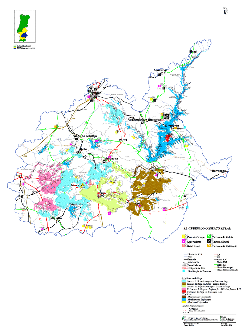 E.8.Áreas Geográficas de Produção de Mel e Ameixa com DOP